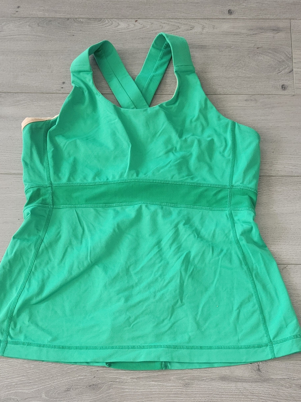 Green Women’s Lululemon Athletica Crossback Tank Top